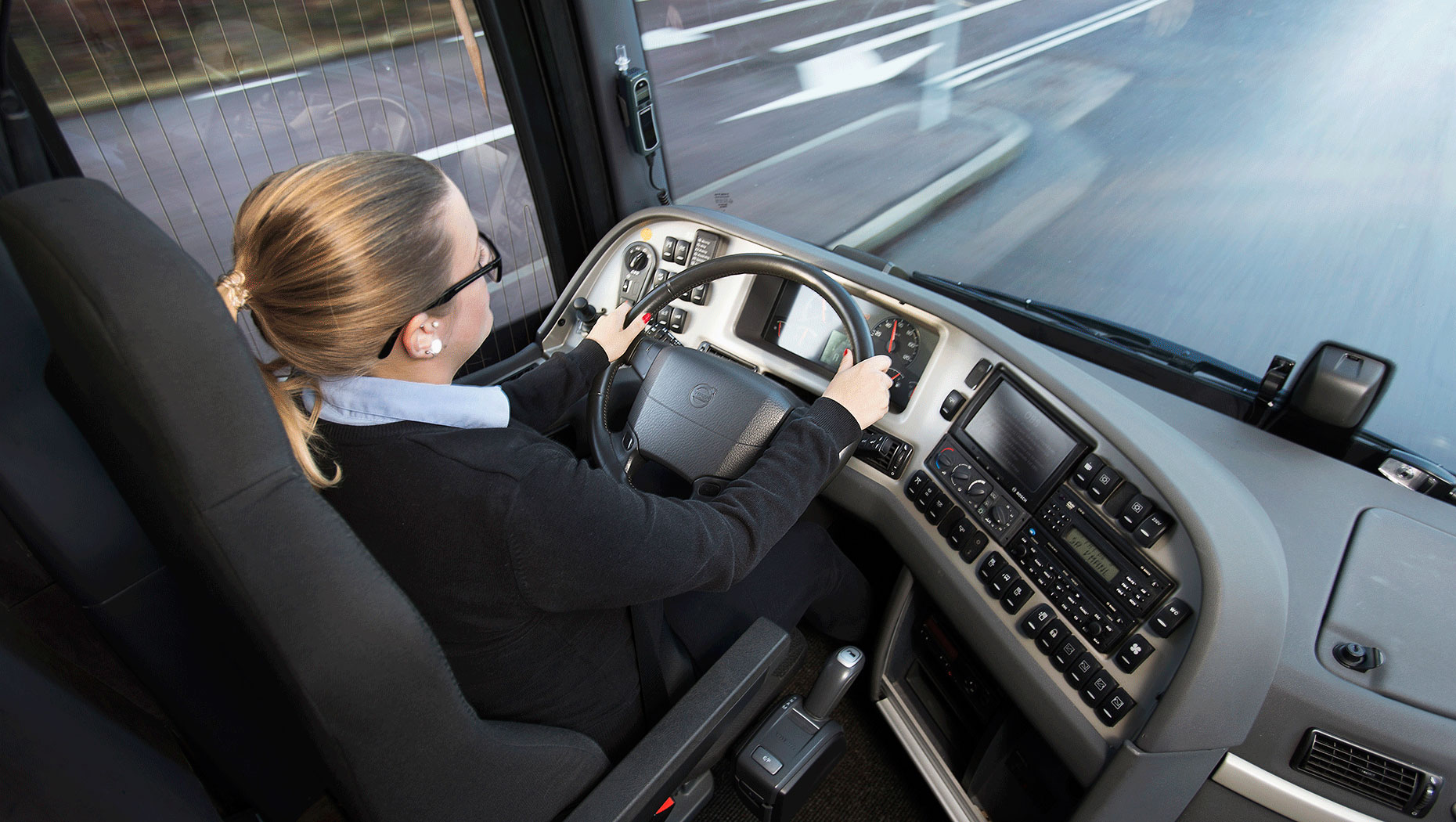 buses with dynamic steering immediately noticeable