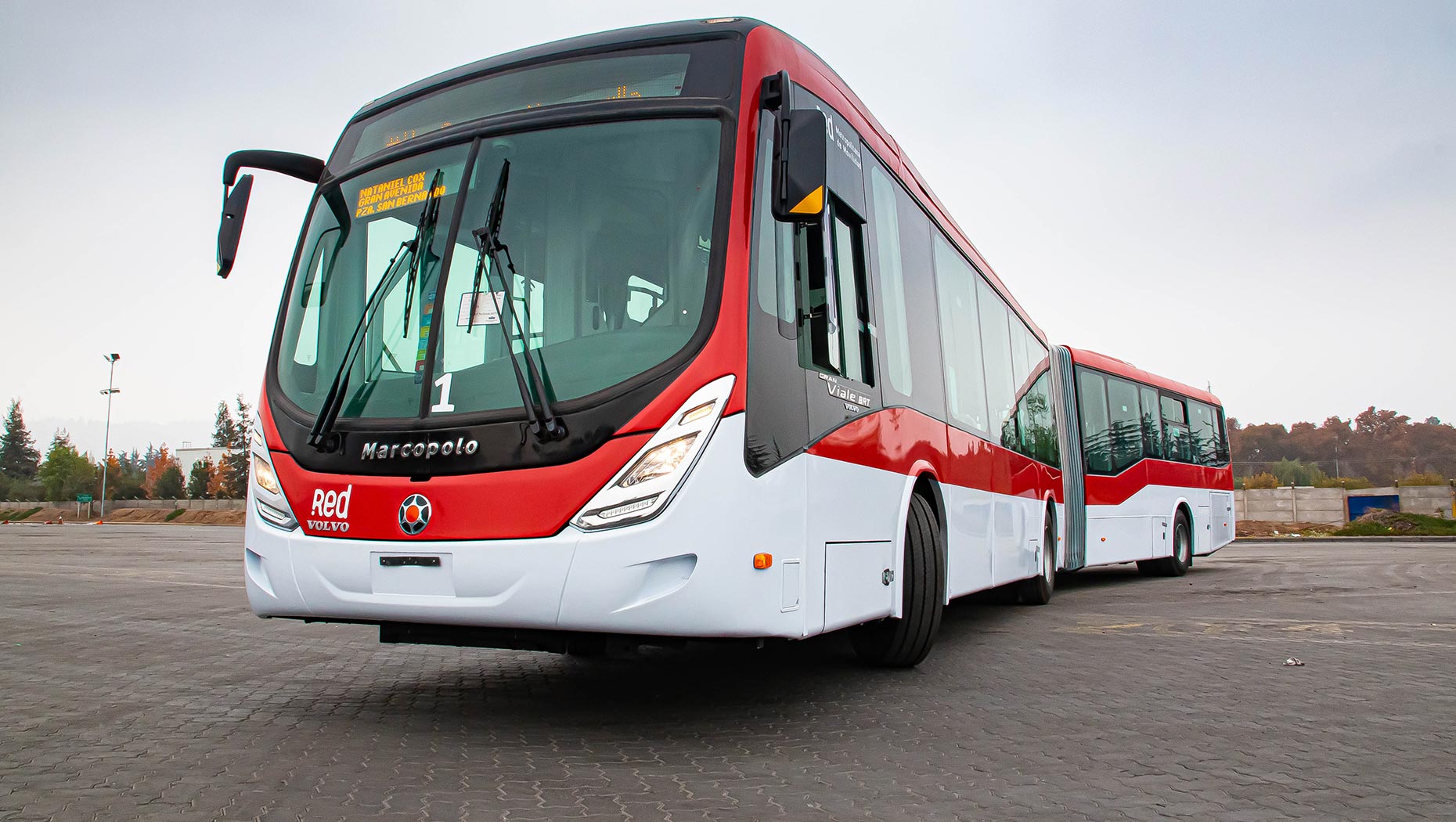 Santiago in Chile renews its public transport system with 200 new high Santiago in Chile renews its public transport system with 200 new high