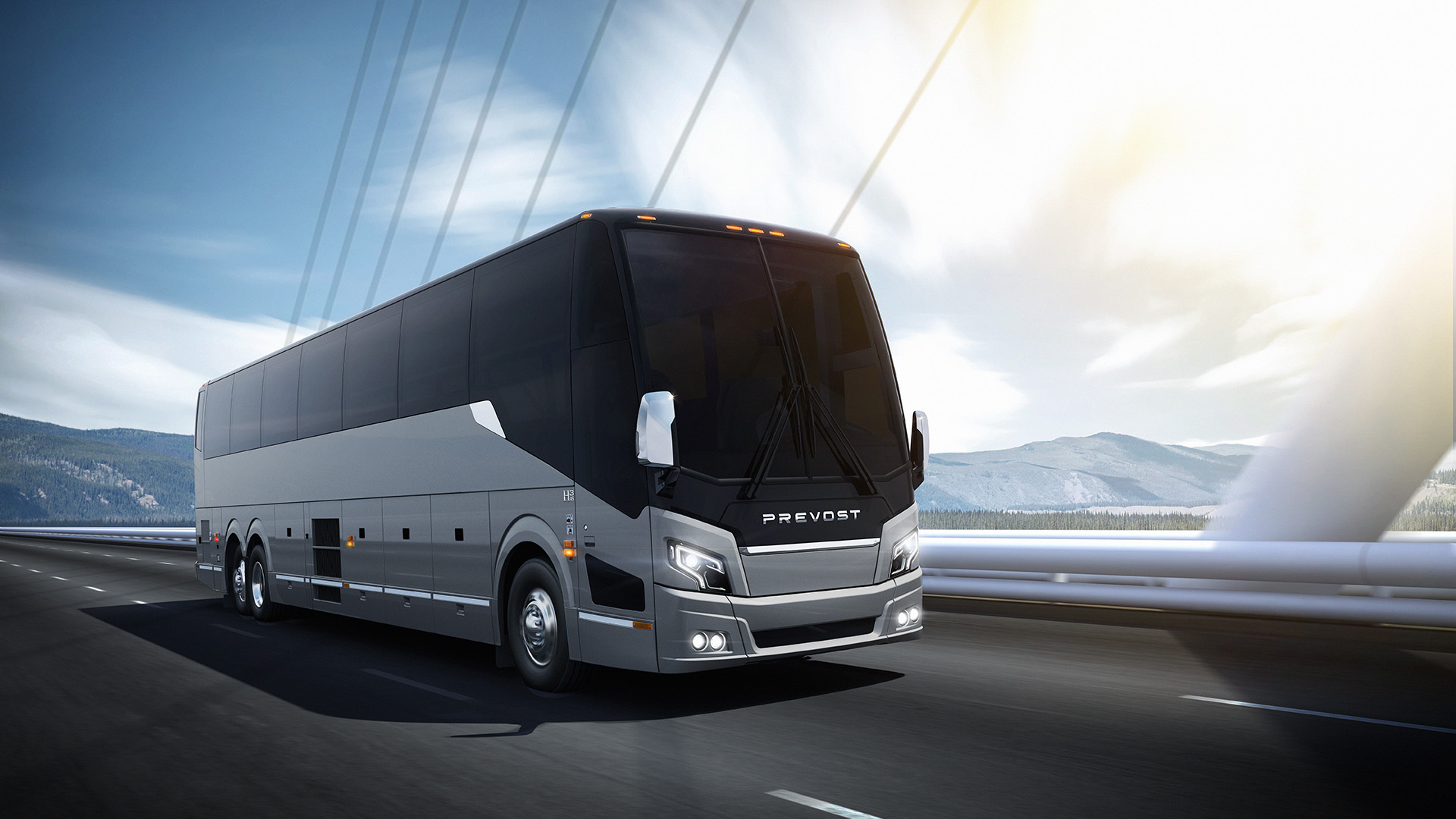 Prevost introduces an all-new H3-45 coach | Volvo Buses