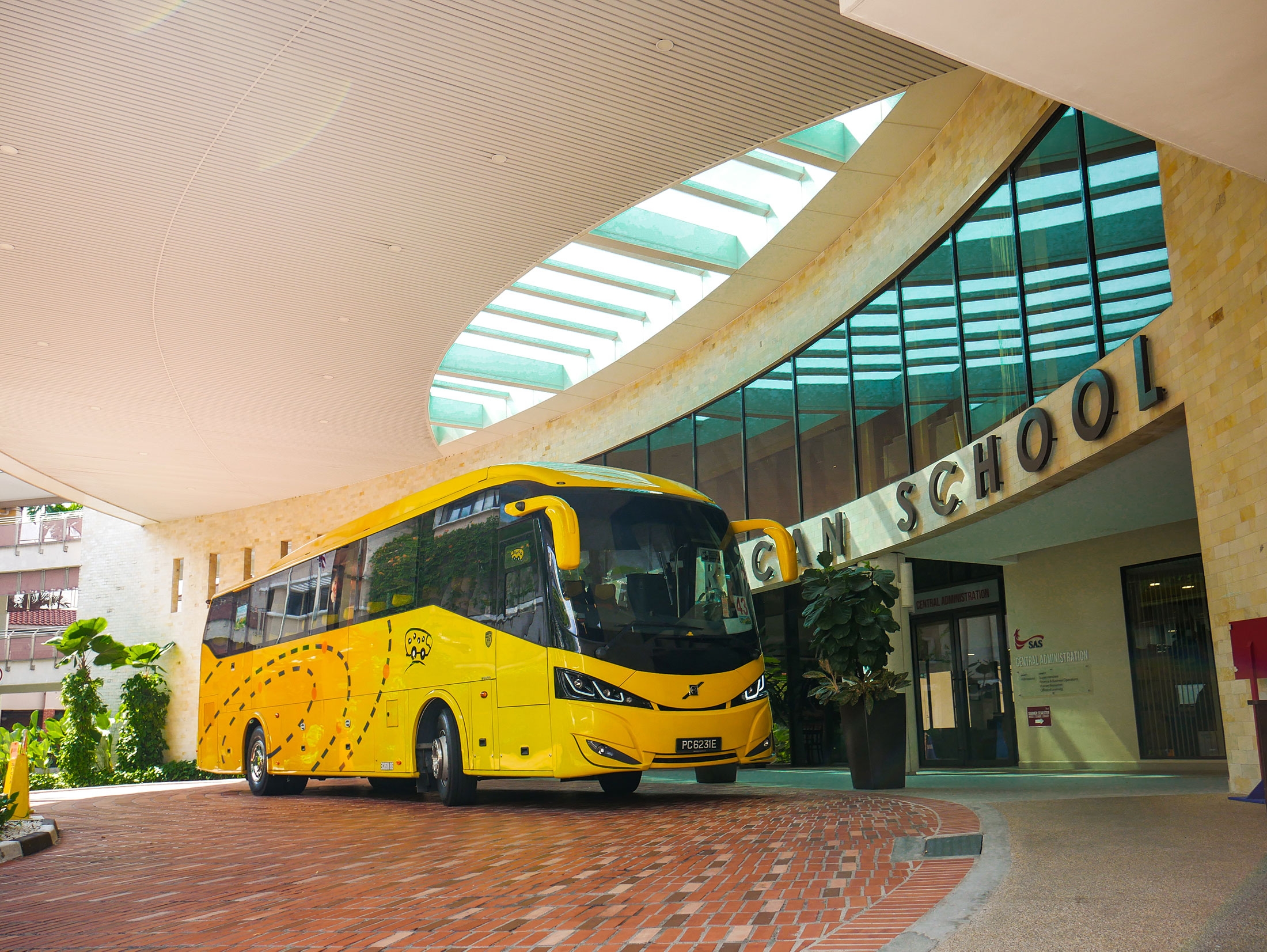 Safety first for Singapore school bus operator | Volvo Buses