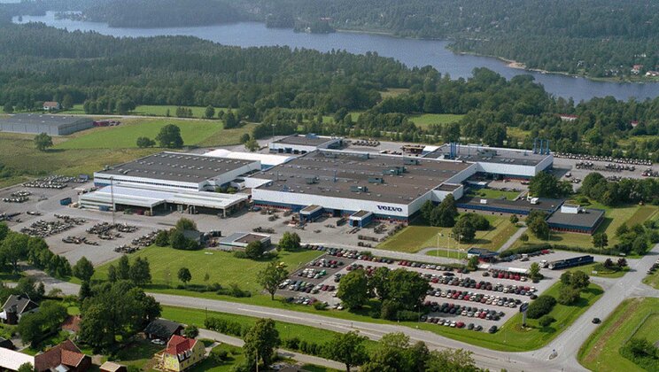 Volvo Bus plant in Boras