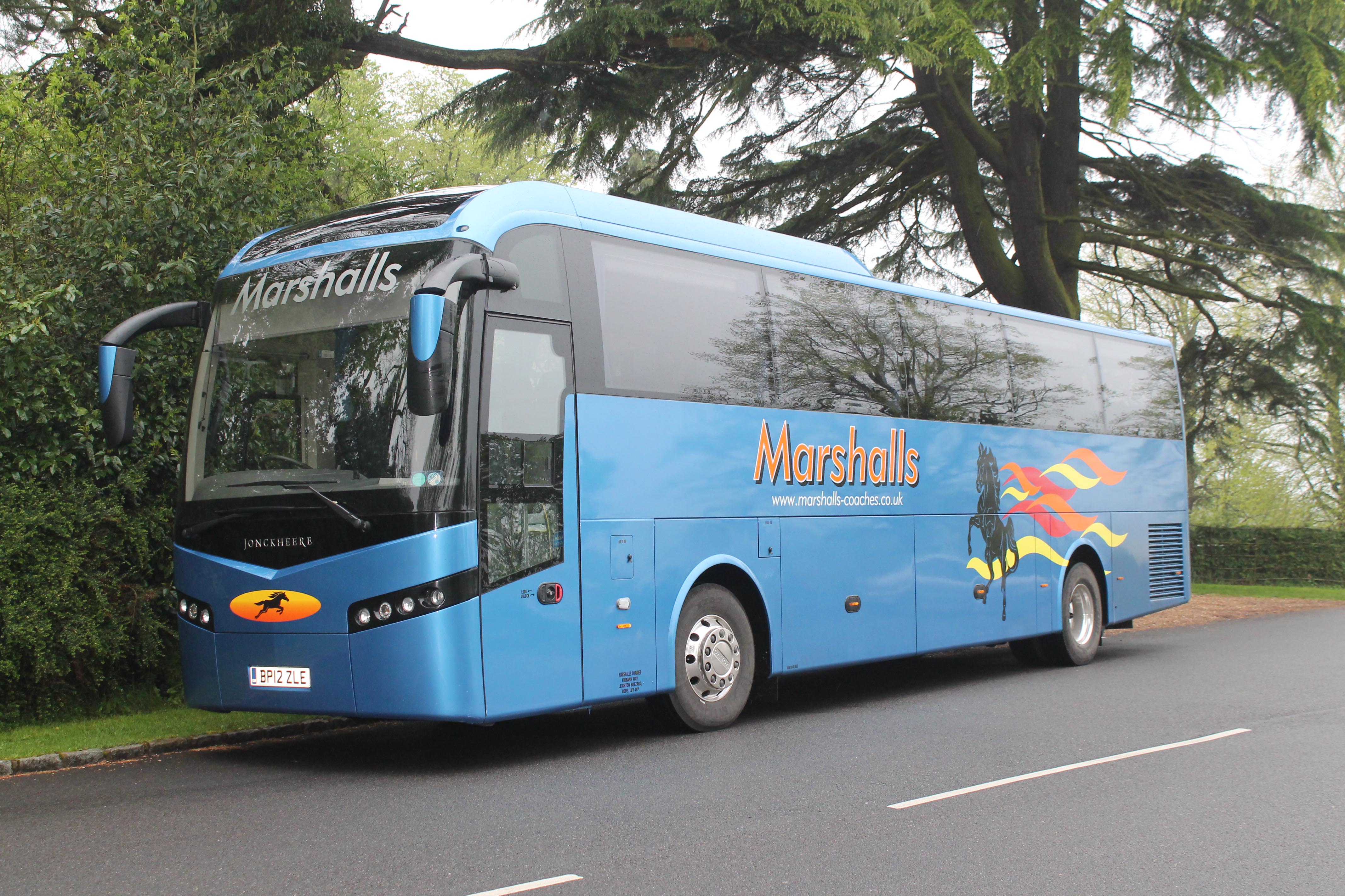 Marshalls Coaches enjoys reliability and large passenger capacity