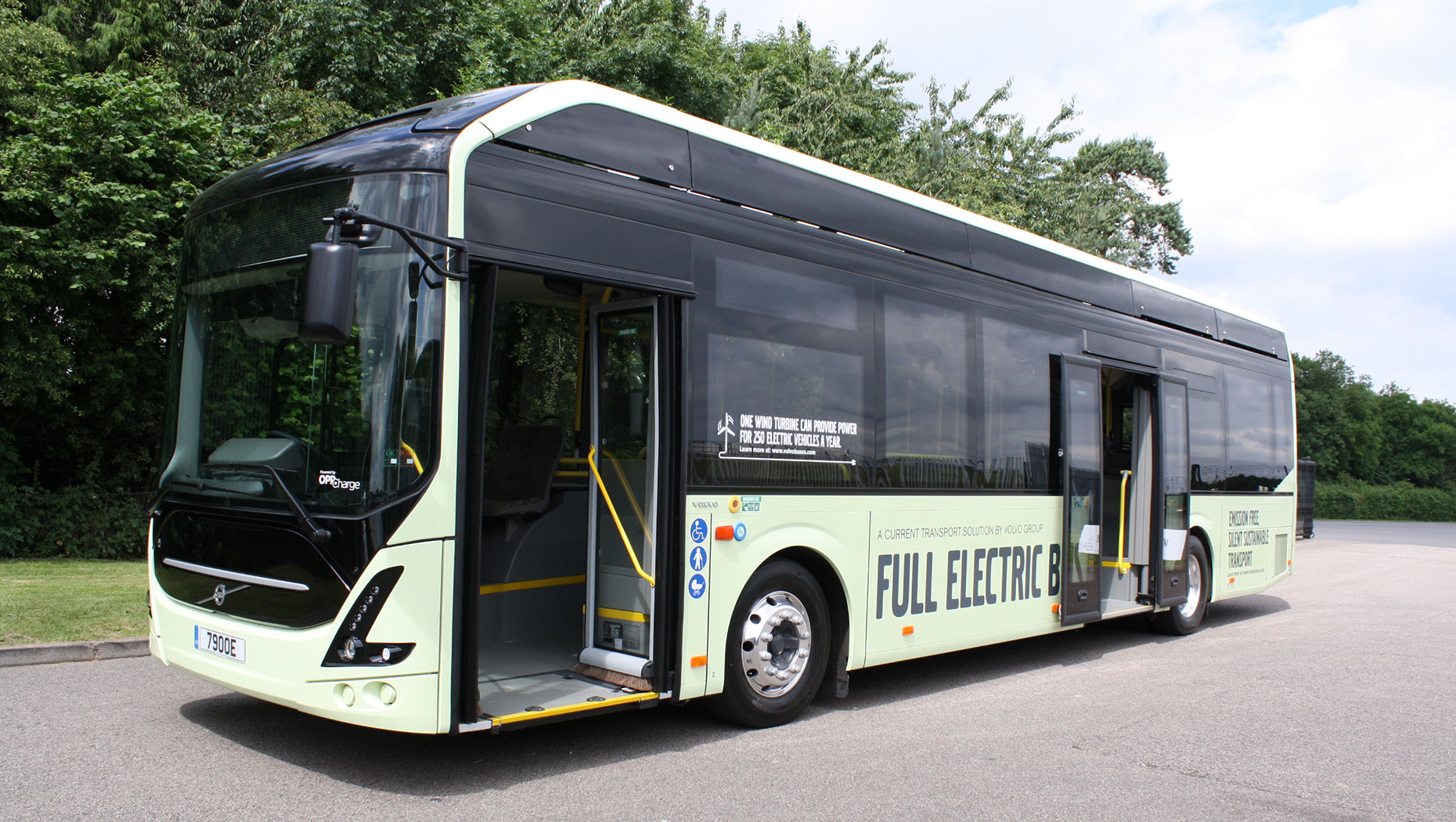 Electric Avenue Volvo Bus