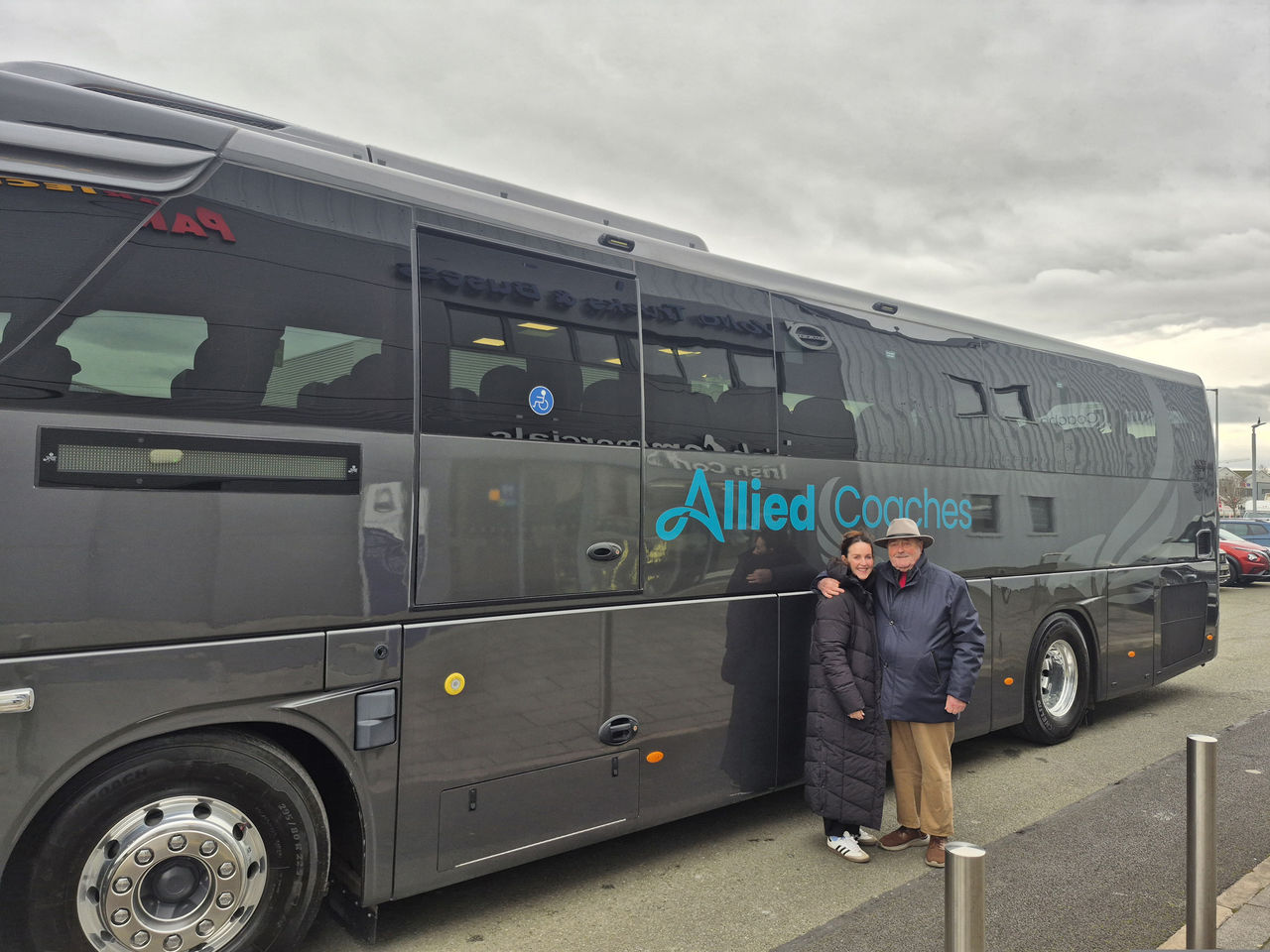 James Nolan established Allied Coaches in the 1970s, which was taken over by his daughter, Sinéad Nolan in the early 2010s (both pictured). 