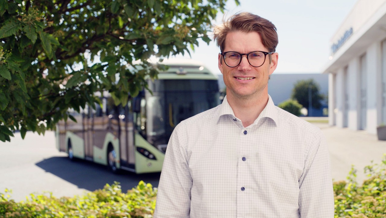 Joakim Jonsson är Project Manager Autonomous Research Projects på Volvo Bussar.